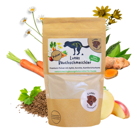 Lunas Bauchschmeichler - mit Apfel, Karotte, Kümmel & Kurkuma (200g)