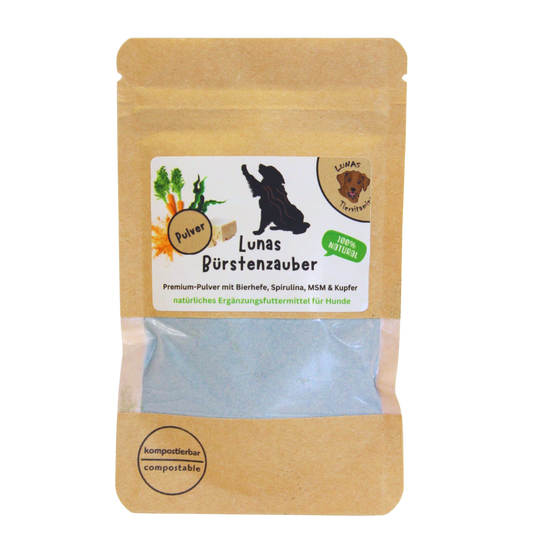 Probe Lunas Bürstenzauber (30g) – lunas-tiervitamine